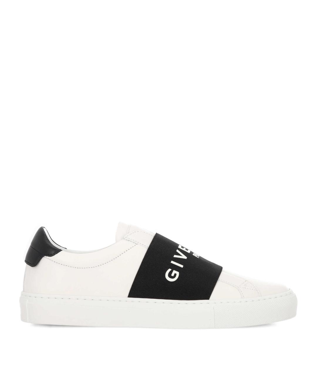 GIVENCHY Белые кожаные слипоны, фото 1