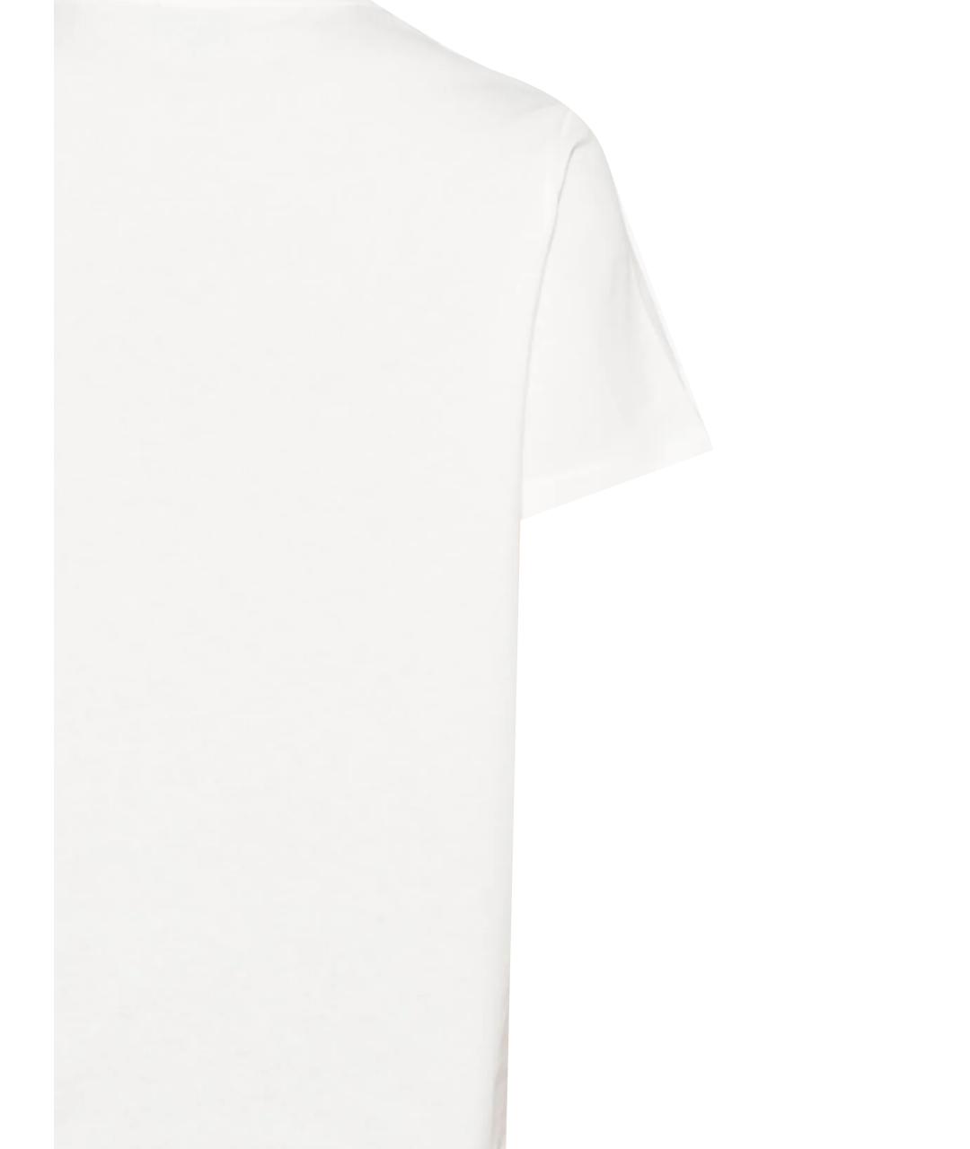 A.P.C. Белая хлопковая футболка, фото 3