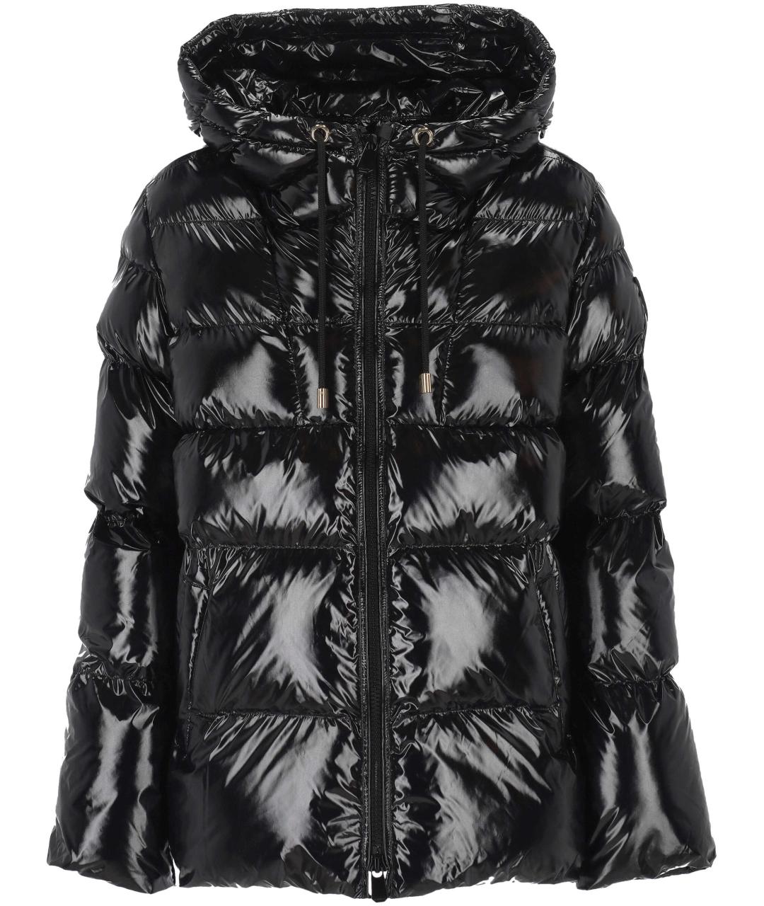 PINKO Черная синтетическая куртка, фото 1
