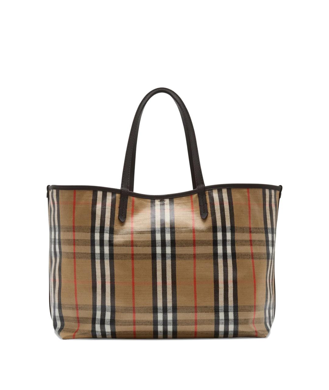 BURBERRY Бежевая сумка тоут, фото 3