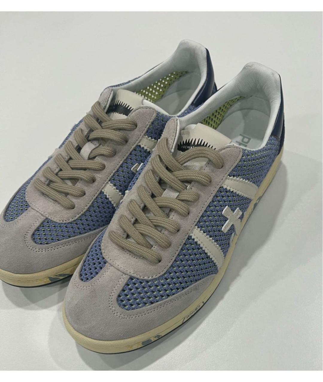 PREMIATA Синие кеды, фото 4