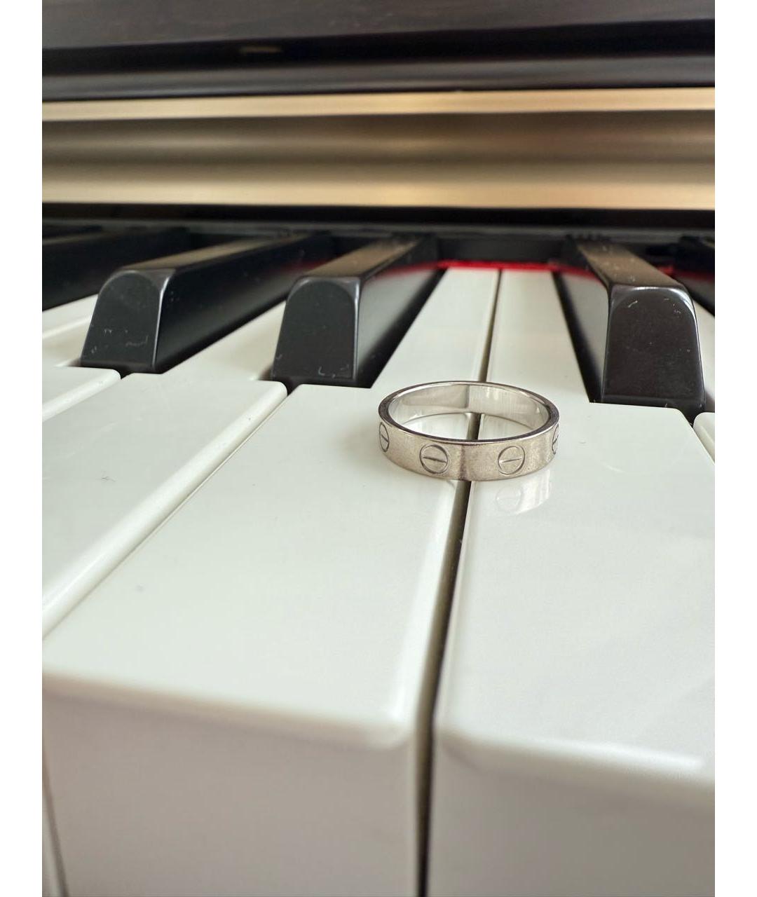 CARTIER Белое кольцо из белого золота, фото 2