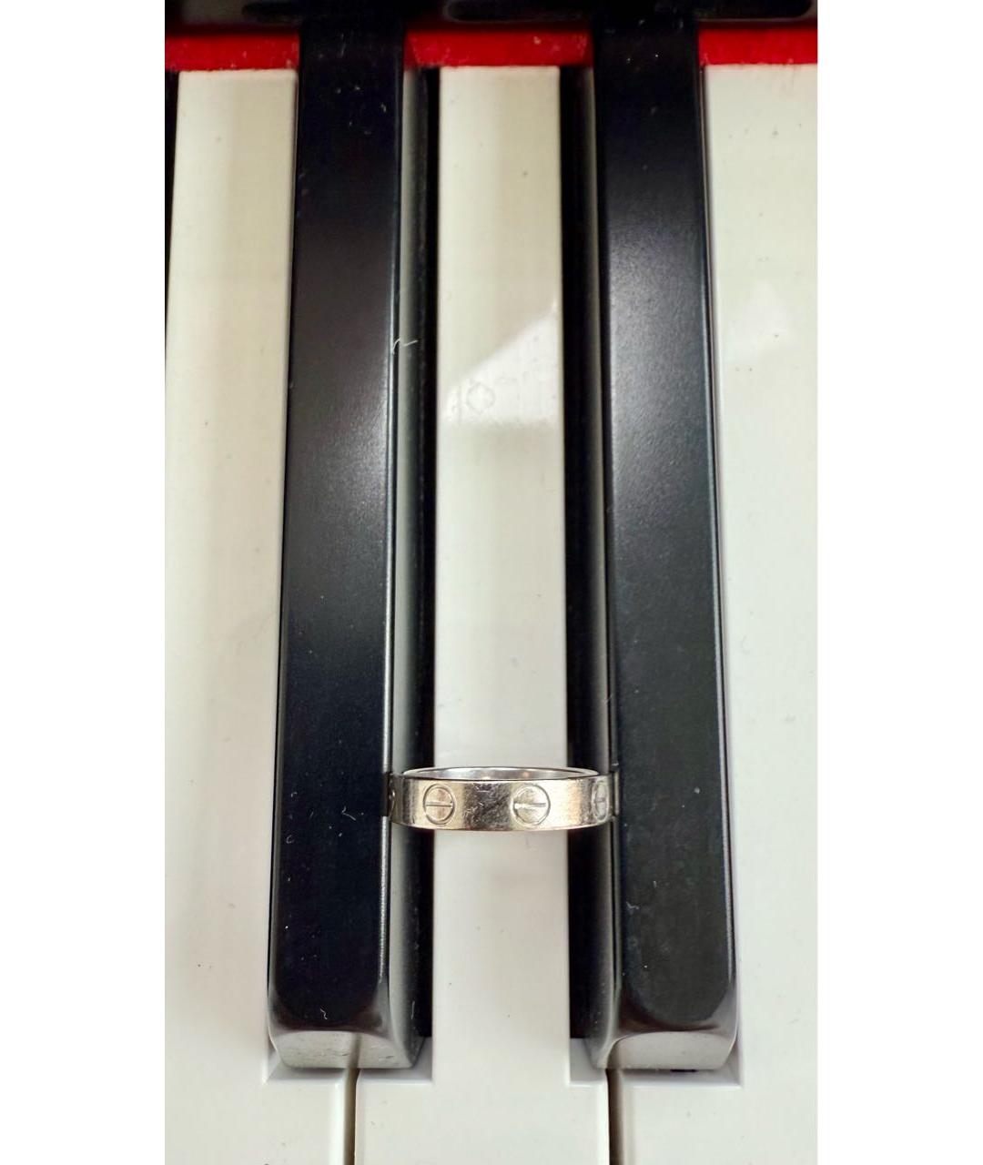 CARTIER Белое кольцо из белого золота, фото 3