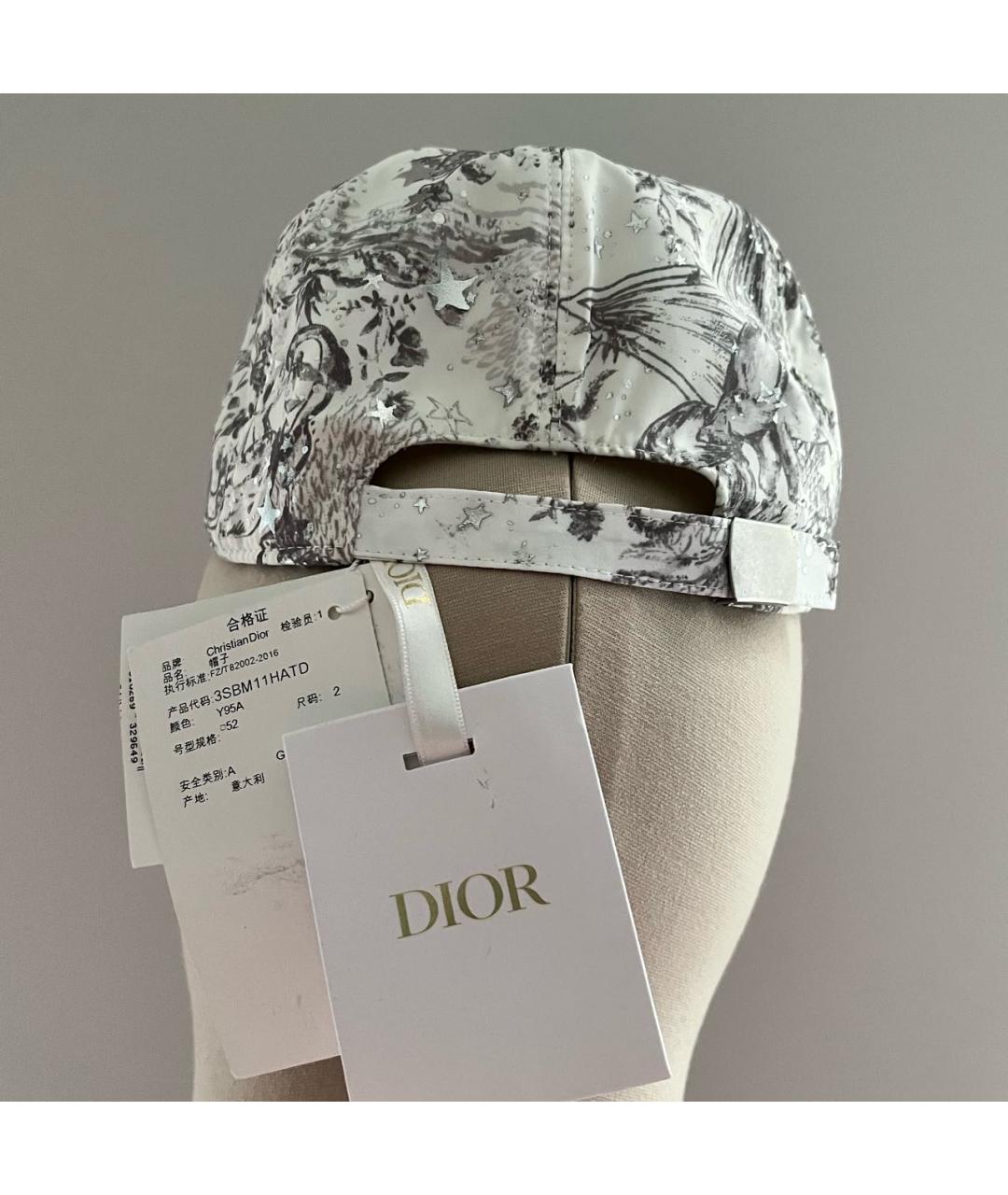 CHRISTIAN DIOR Серая кепка, фото 5
