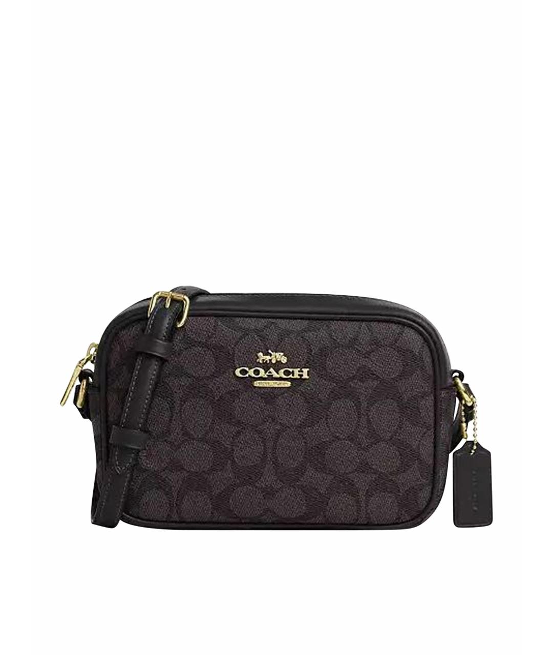 COACH Коричневая сумка через плечо, фото 1