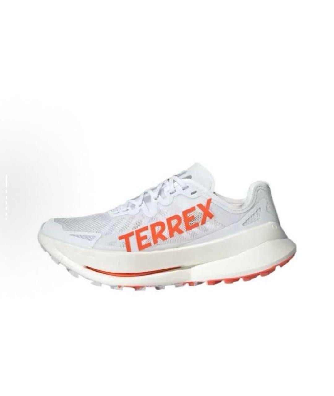 ADIDAS Белые текстильные кроссовки, фото 3