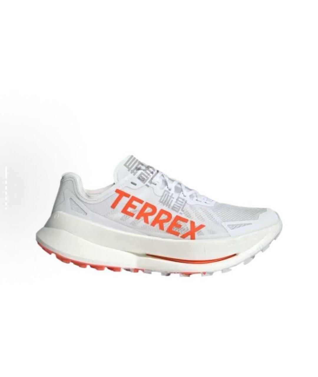 ADIDAS Белые текстильные кроссовки, фото 5