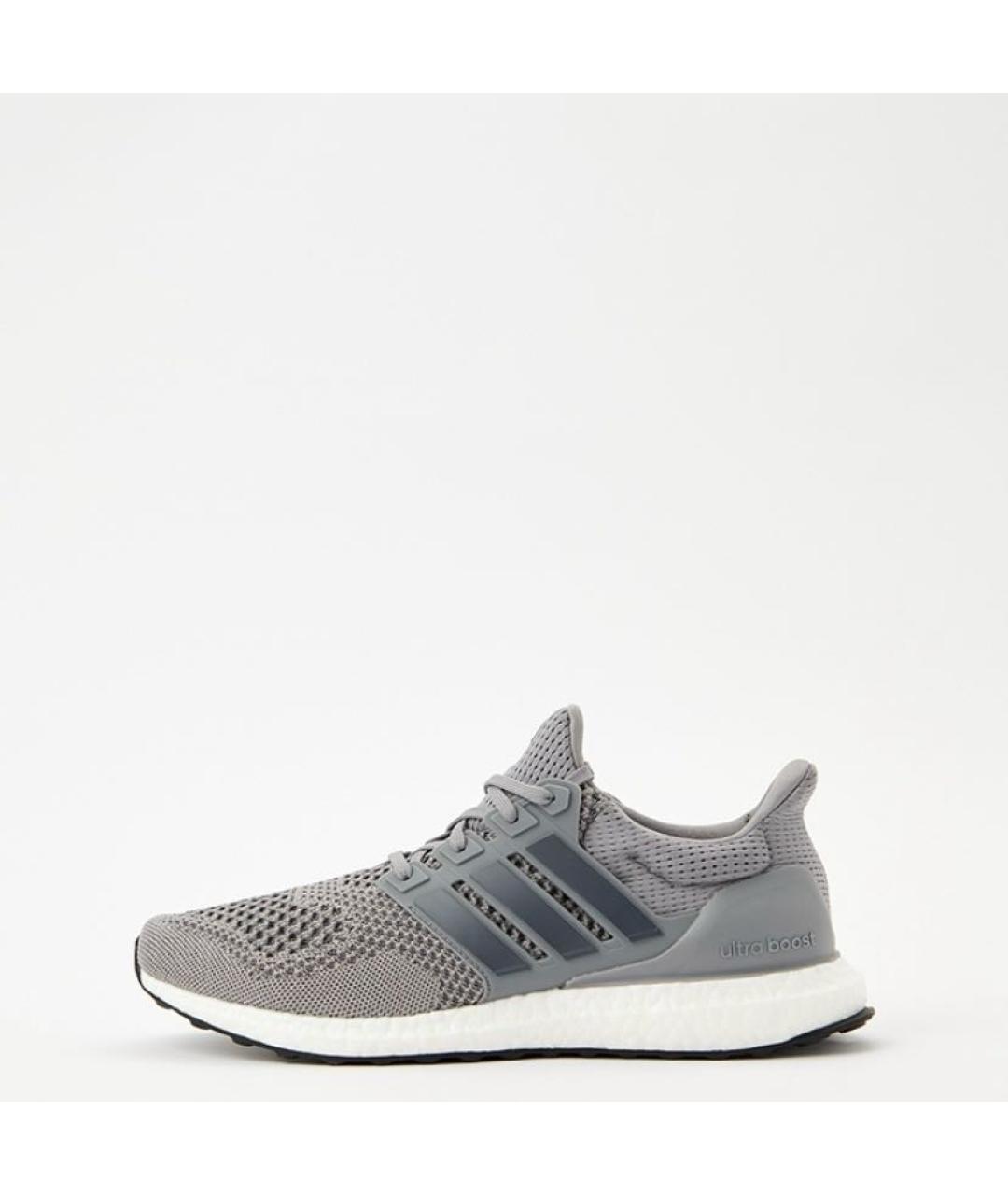 ADIDAS Серые текстильные кроссовки, фото 2