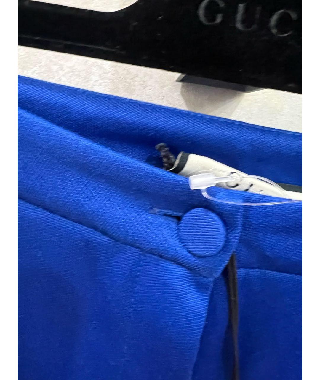 GUCCI Синие брюки узкие, фото 4