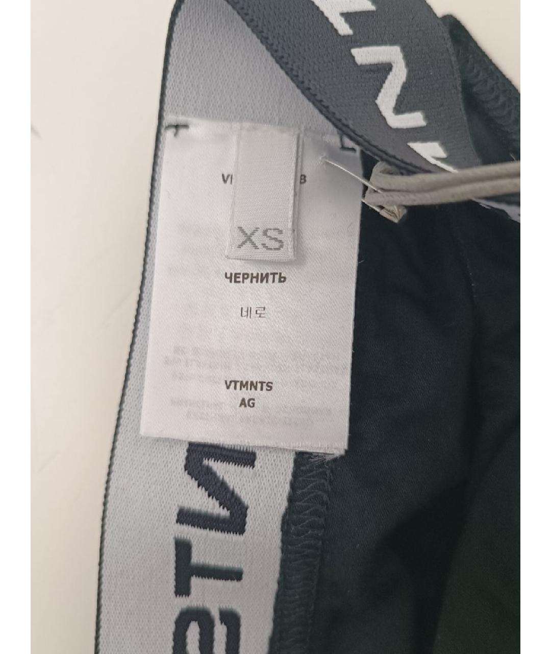 VETEMENTS Черные трусы, фото 3