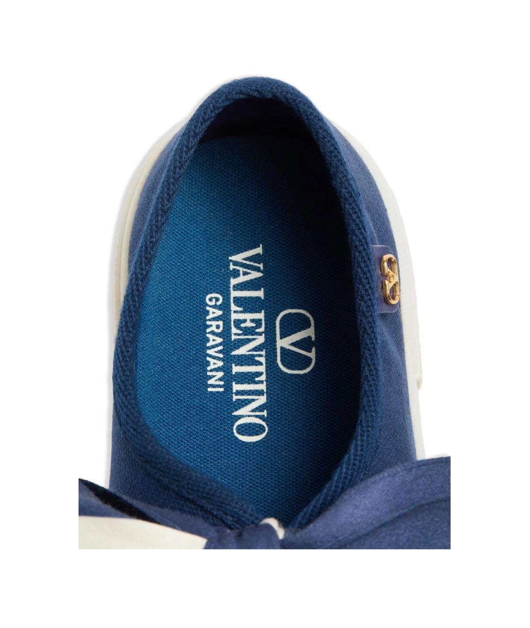VALENTINO Синие лоферы, фото 5
