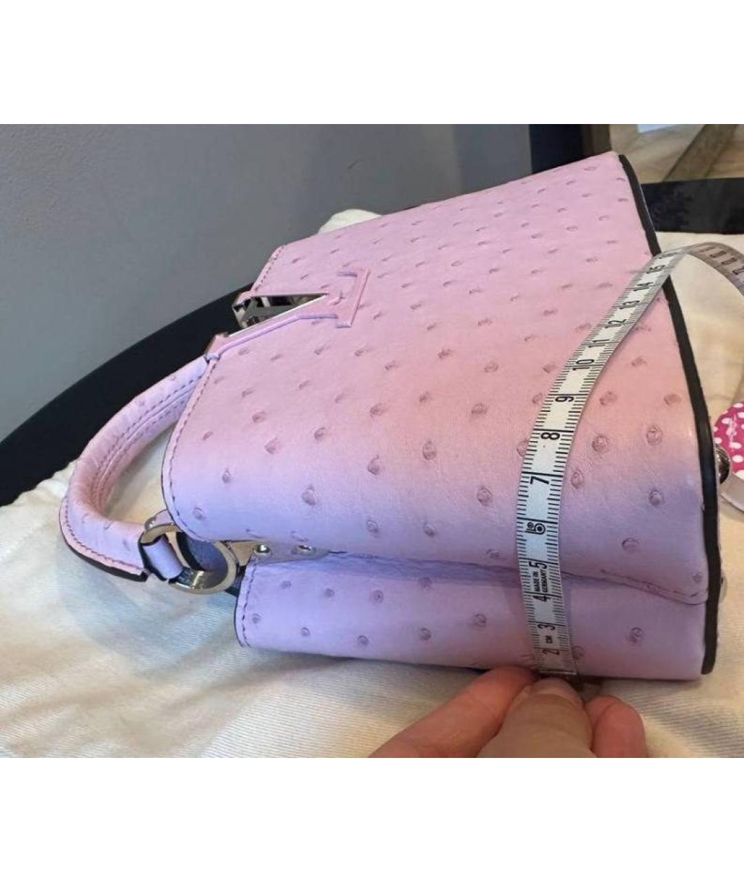 LOUIS VUITTON Розовая сумка через плечо из экзотической кожи, фото 2