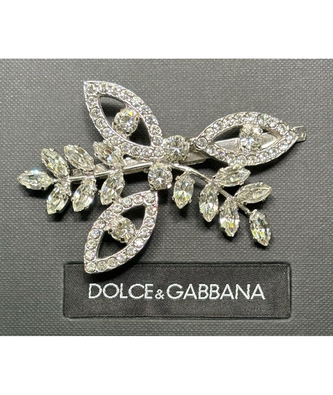 DOLCE&GABBANA Серебряная заколка, фото 3
