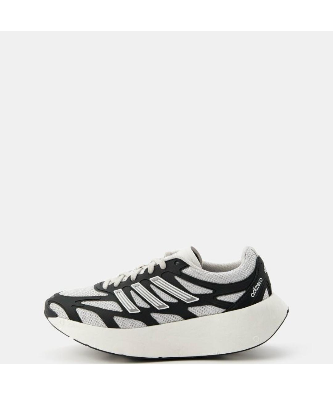 ADIDAS Серые текстильные кроссовки, фото 2