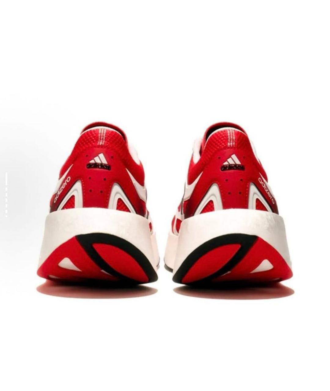 ADIDAS Красные текстильные кроссовки, фото 6