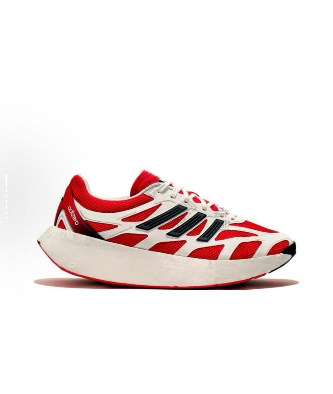 ADIDAS Красные текстильные кроссовки, фото 7