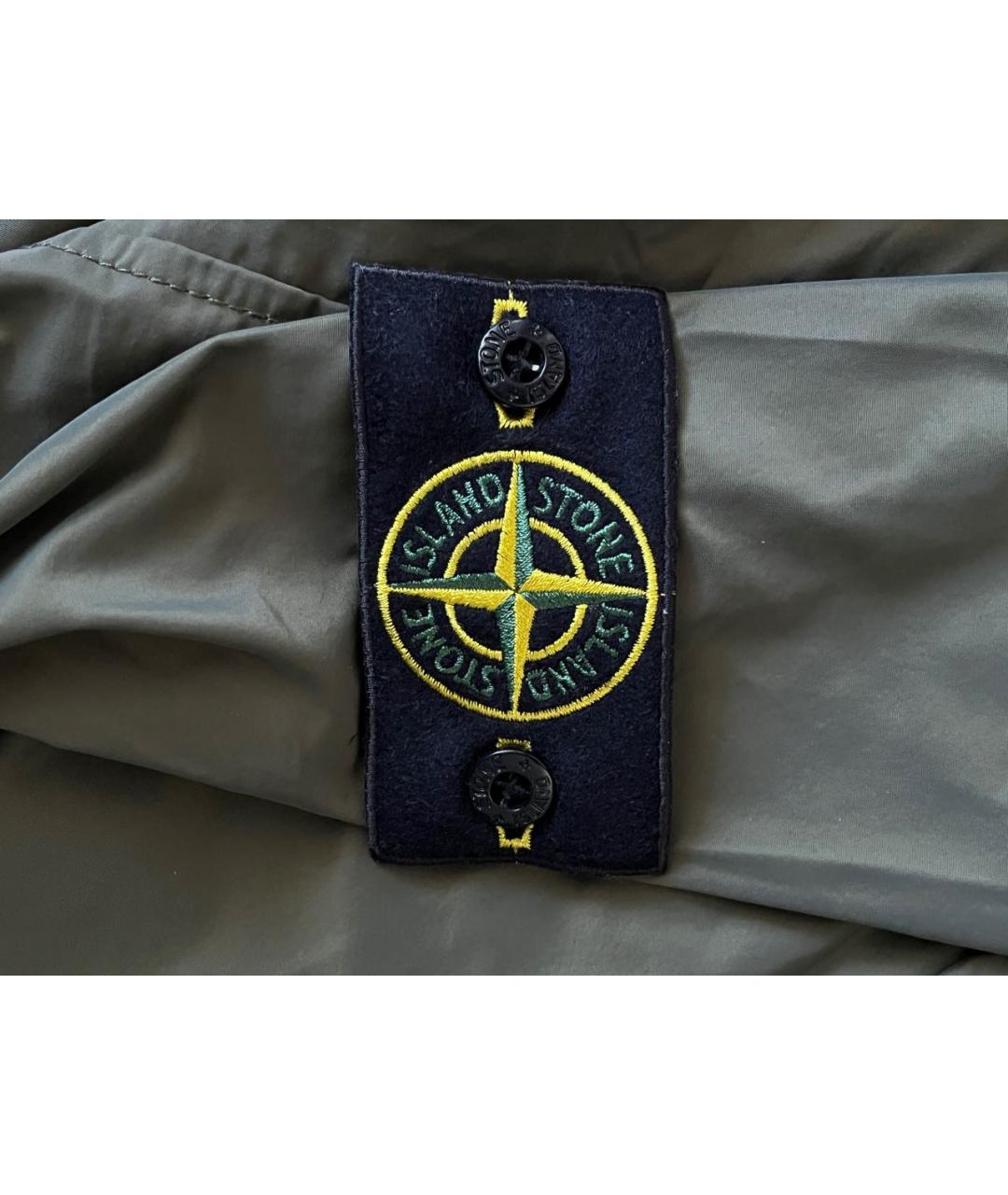 STONE ISLAND Хаки спортивная куртка, фото 5
