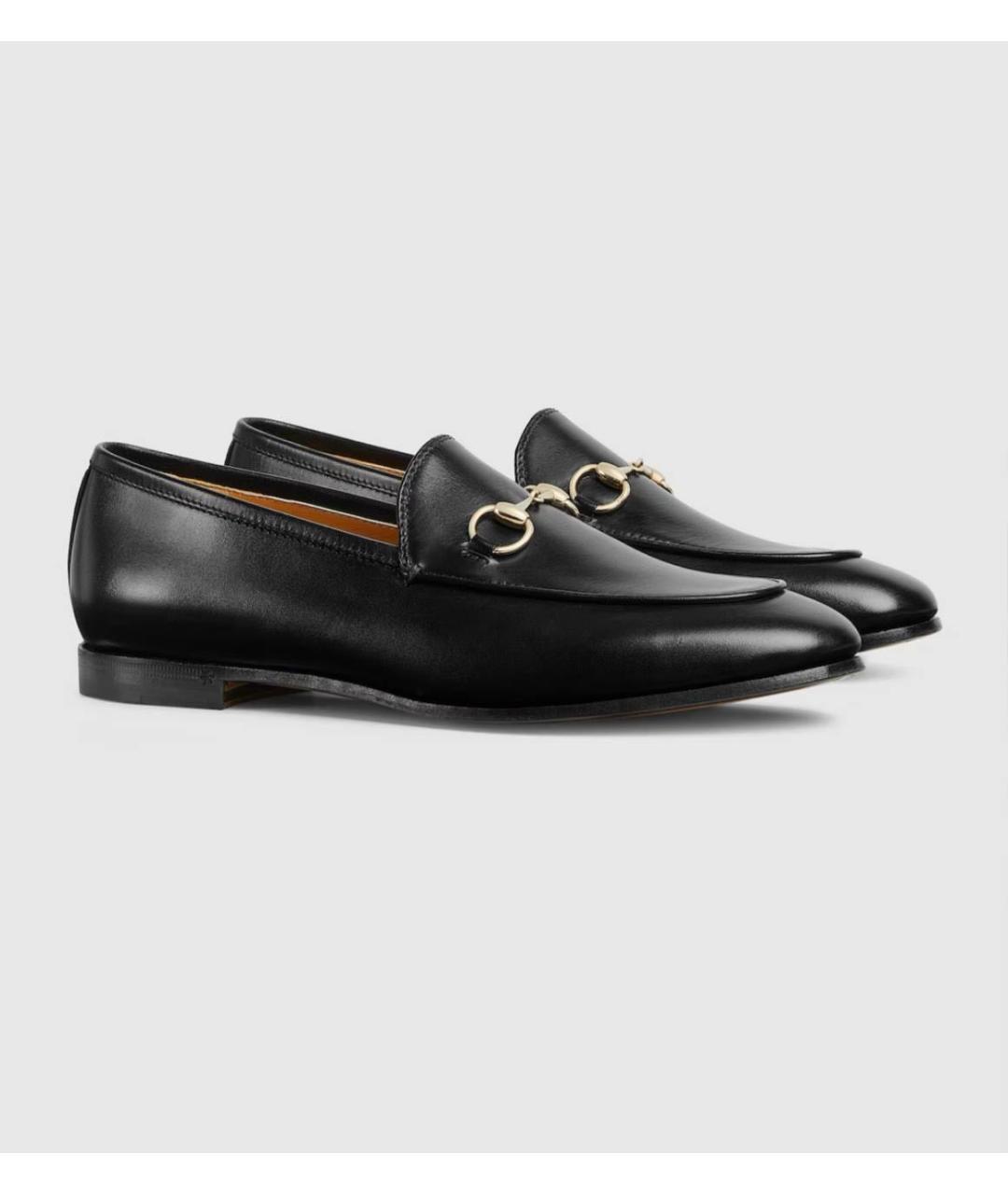 GUCCI Черные кожаные лоферы, фото 7