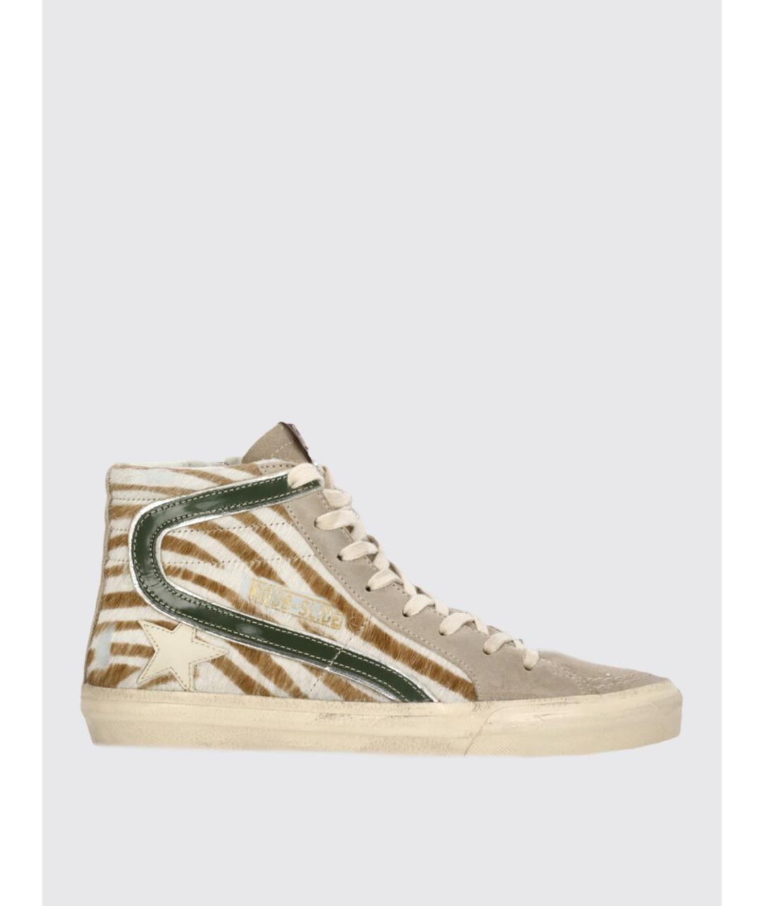 GOLDEN GOOSE DELUXE BRAND Мульти кожаные кеды, фото 5