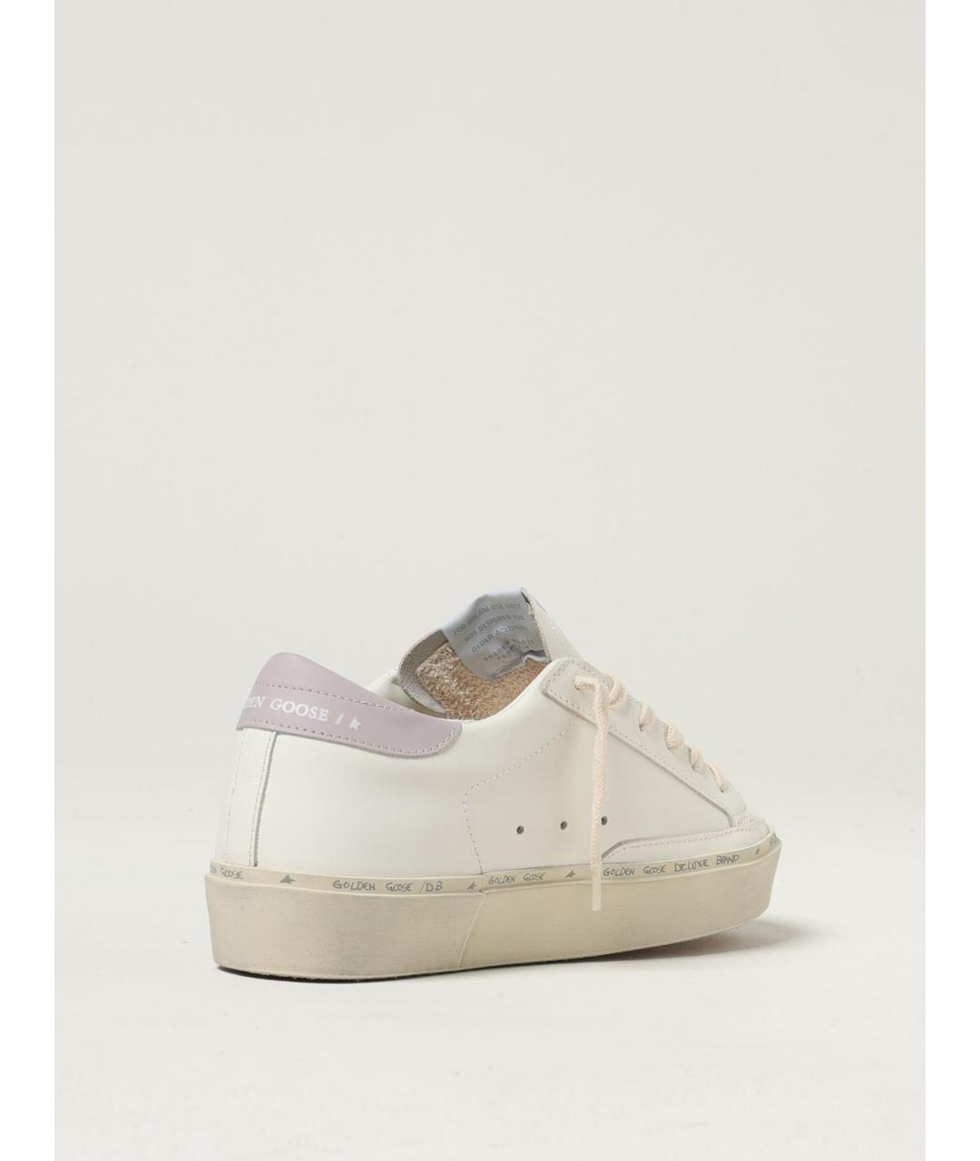 GOLDEN GOOSE DELUXE BRAND Белые кожаные кеды, фото 3