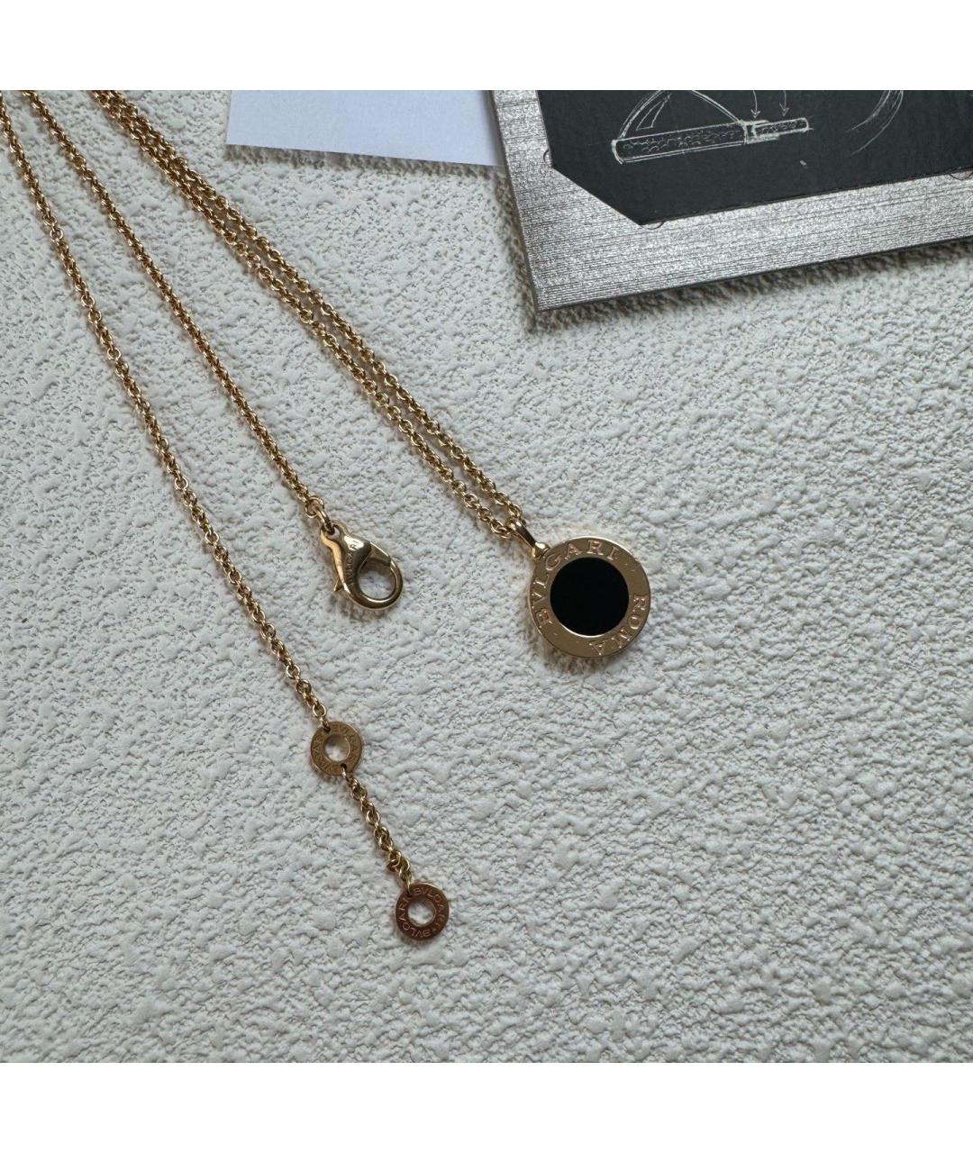 BVLGARI Золотое колье из розового золота, фото 5