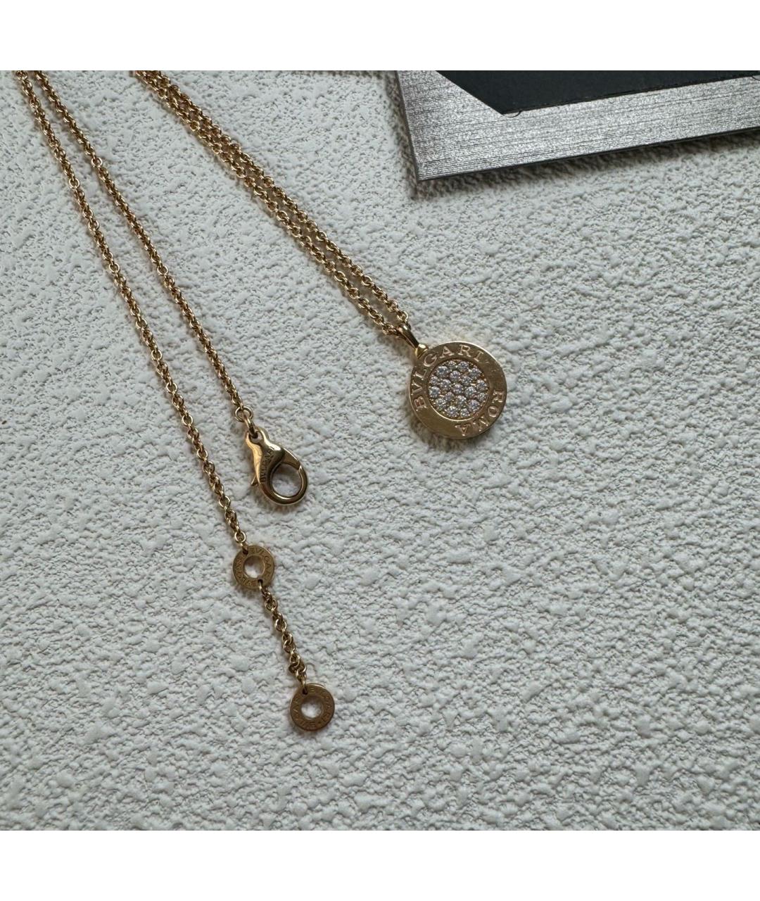 BVLGARI Золотое колье из розового золота, фото 4