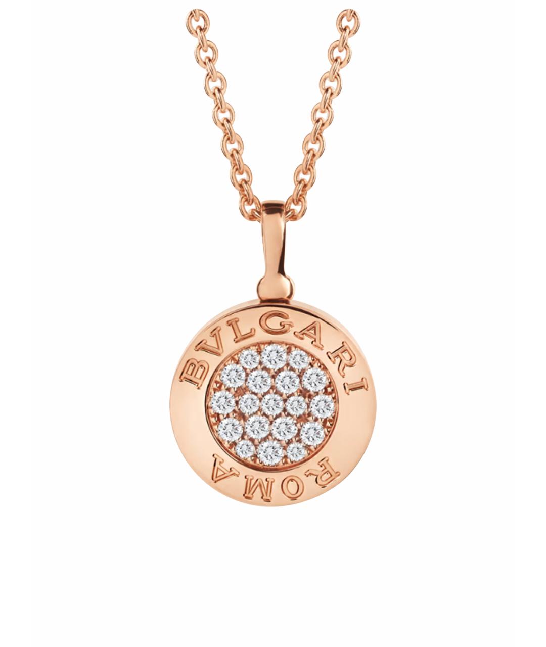 BVLGARI Золотое колье из розового золота, фото 1