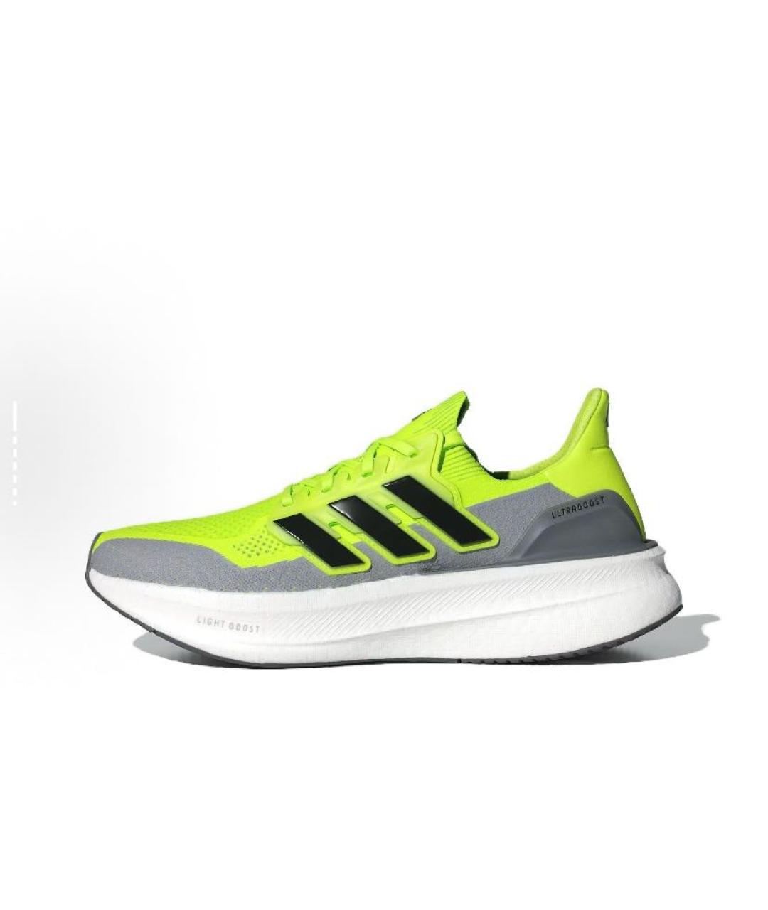 ADIDAS Салатовые текстильные кроссовки, фото 3