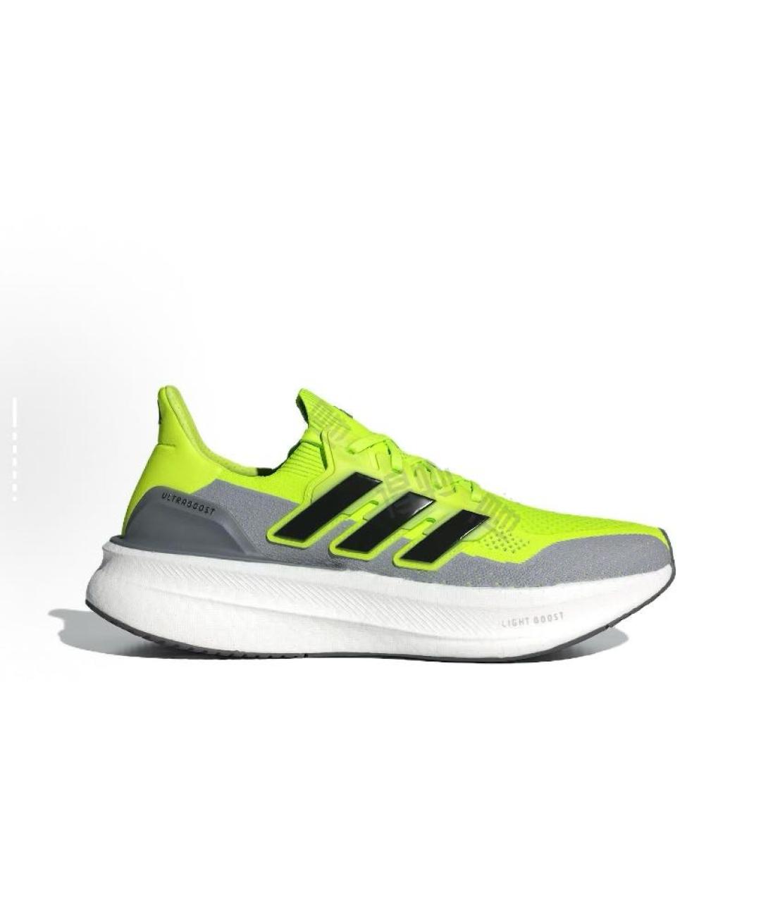 ADIDAS Салатовые текстильные кроссовки, фото 7