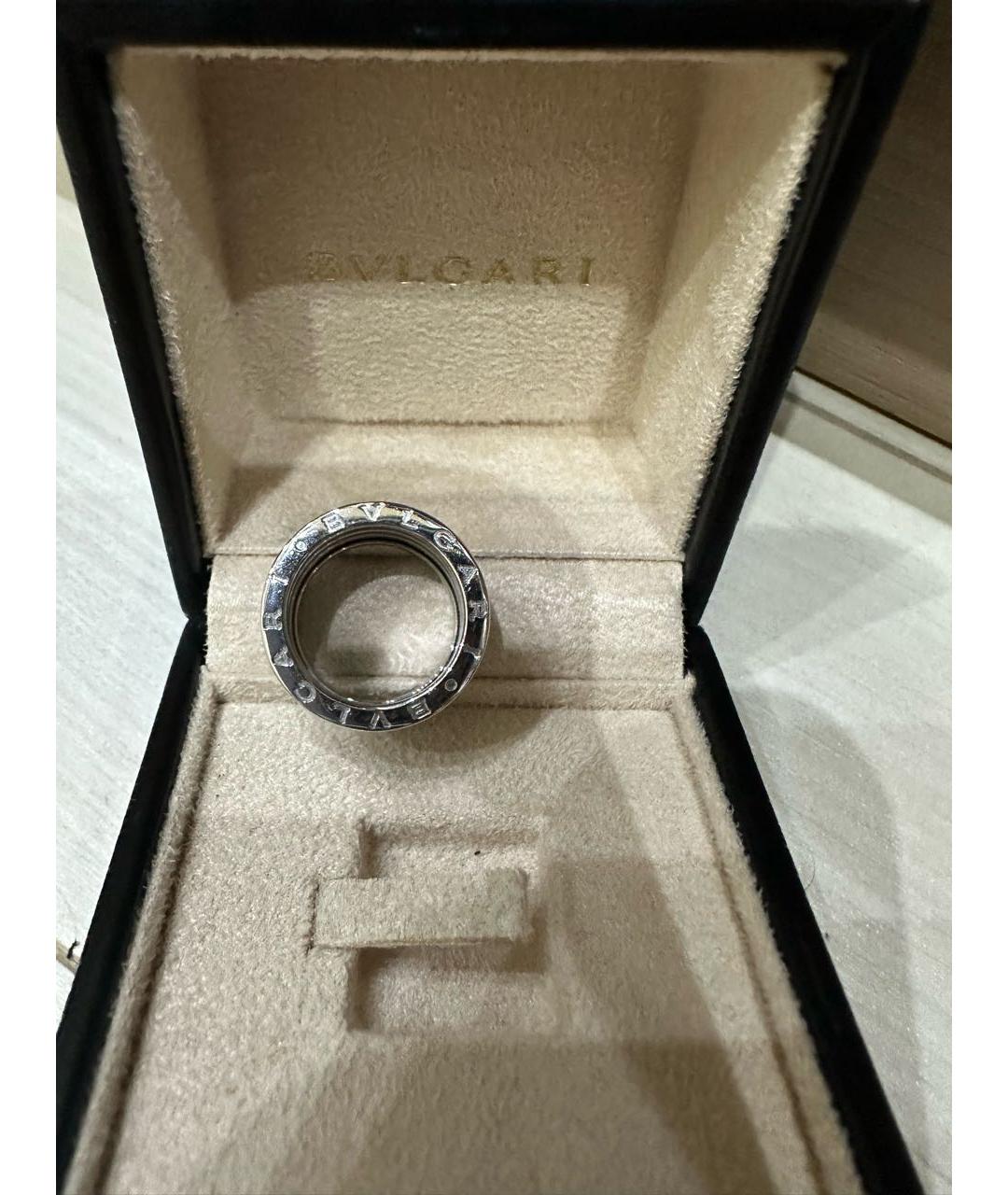 BVLGARI Белое кольцо из белого золота, фото 4