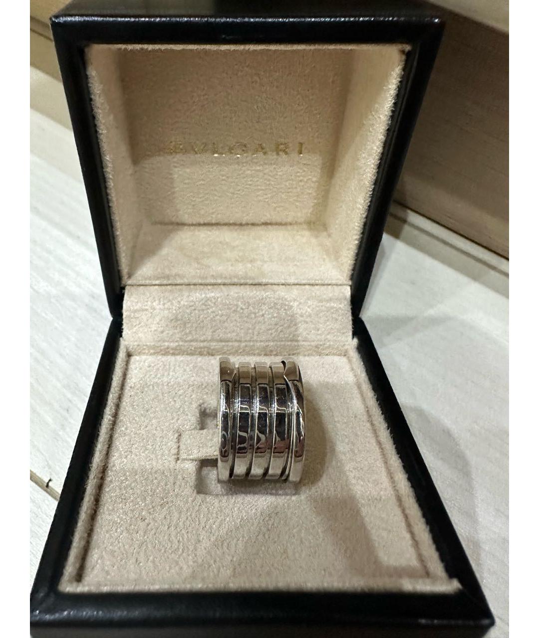 BVLGARI Белое кольцо из белого золота, фото 2