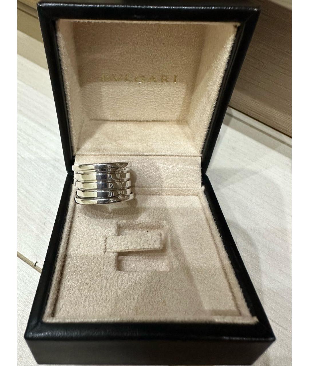 BVLGARI Белое кольцо из белого золота, фото 3
