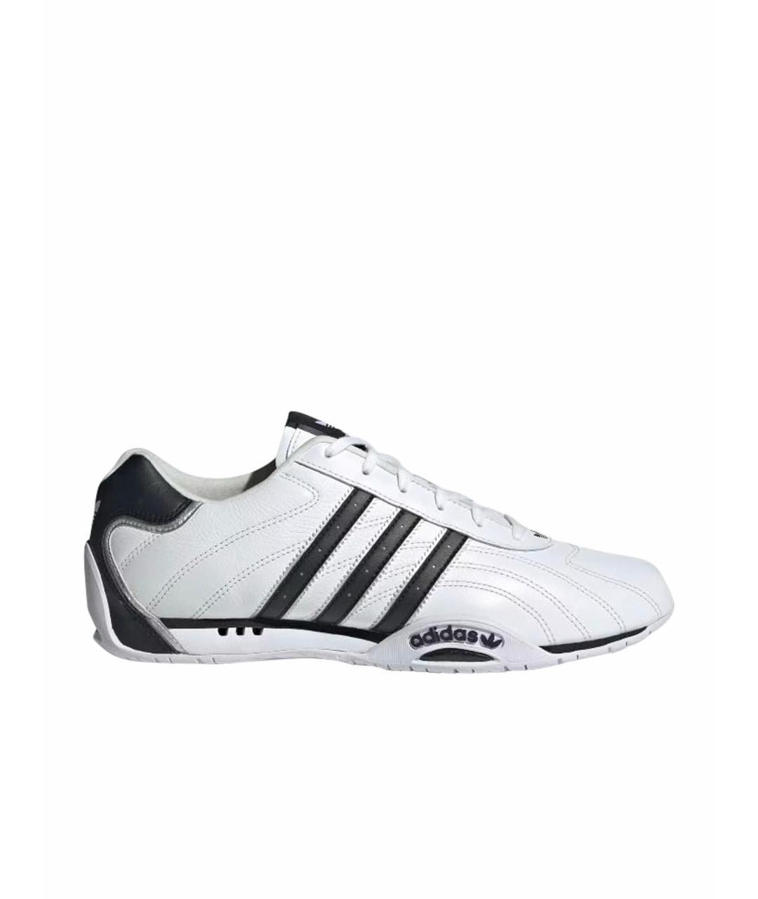 ADIDAS Белые кожаные кроссовки, фото 1