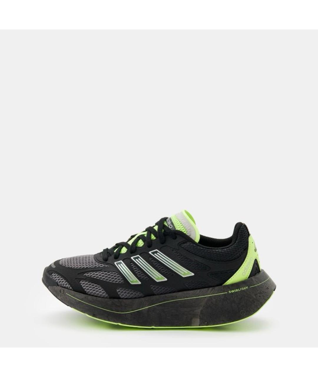 ADIDAS Черные текстильные кроссовки, фото 2