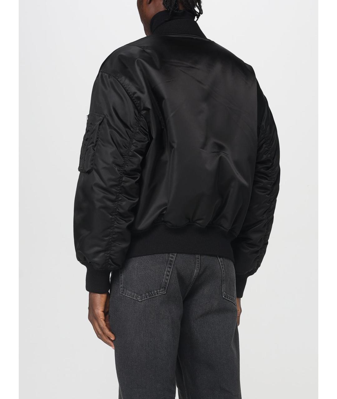 SAINT LAURENT Черная куртка, фото 4
