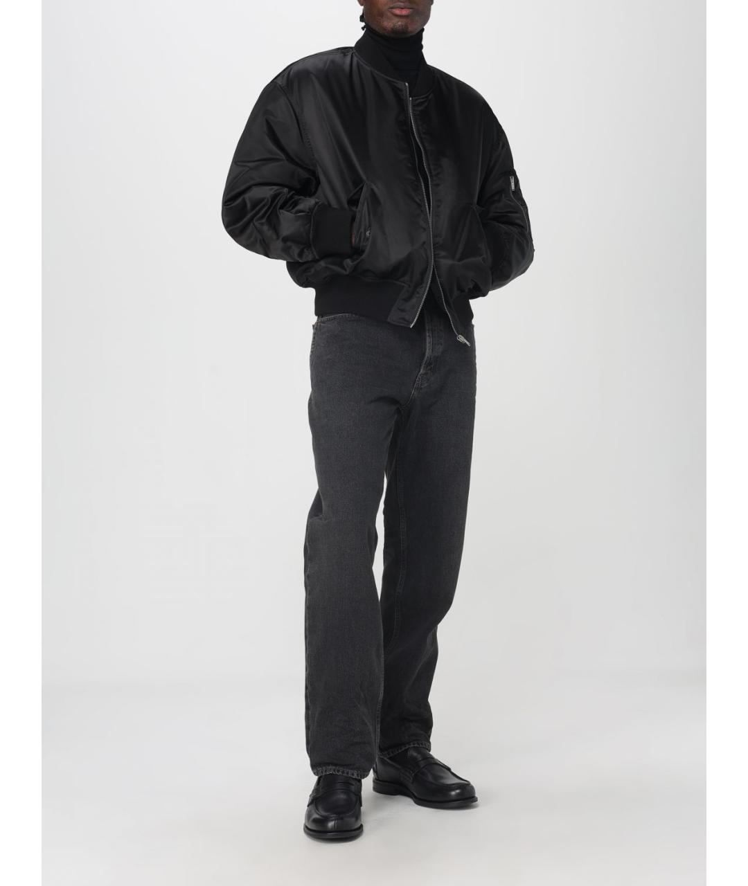SAINT LAURENT Черная куртка, фото 3