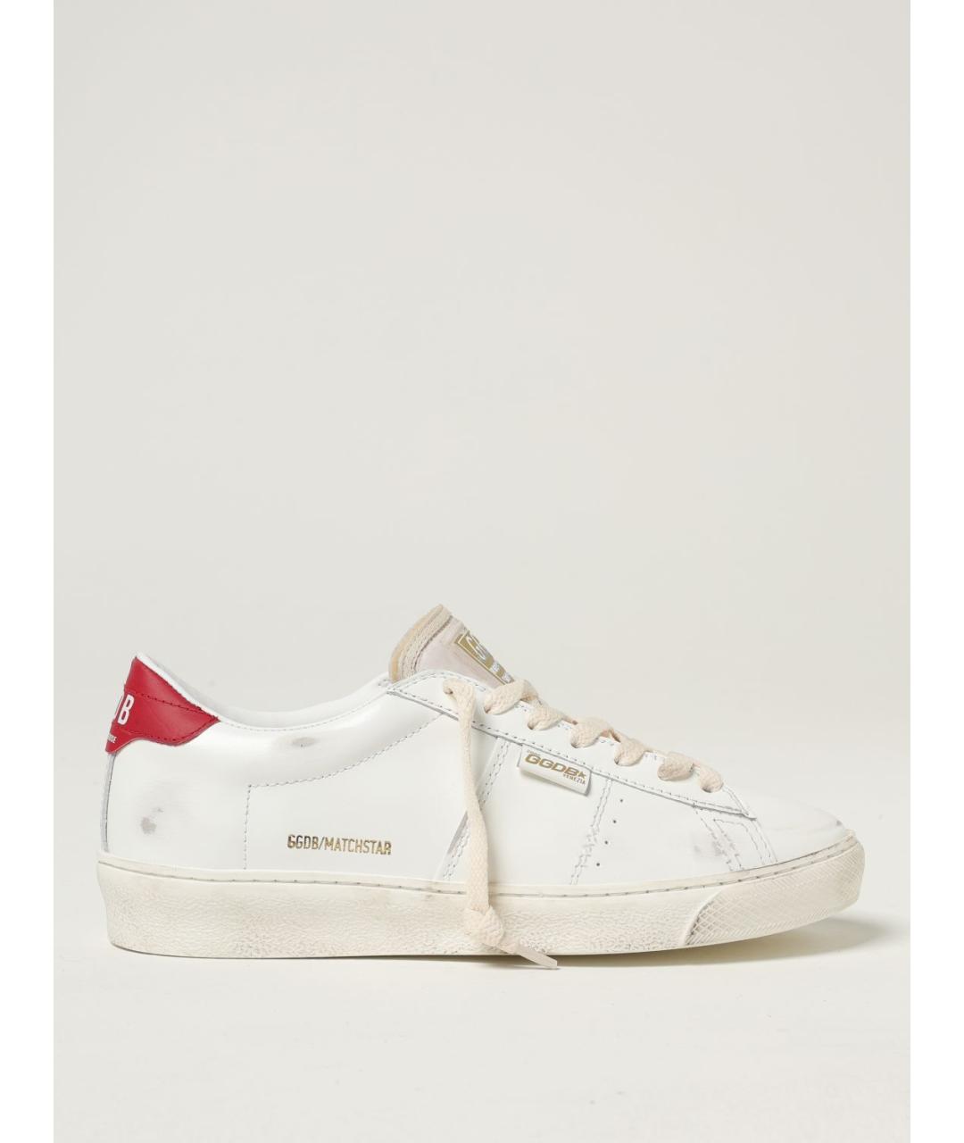 GOLDEN GOOSE DELUXE BRAND Белые кожаные кеды, фото 5