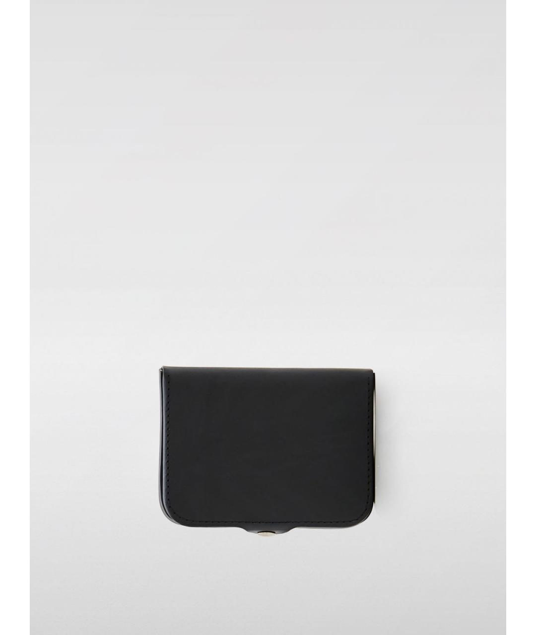 A.P.C. Черный кожаный кошелек, фото 3