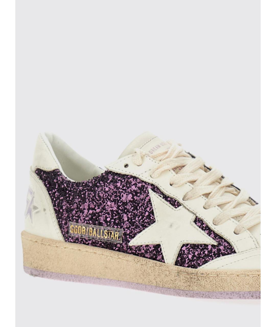 GOLDEN GOOSE DELUXE BRAND Мульти кожаные кеды, фото 4