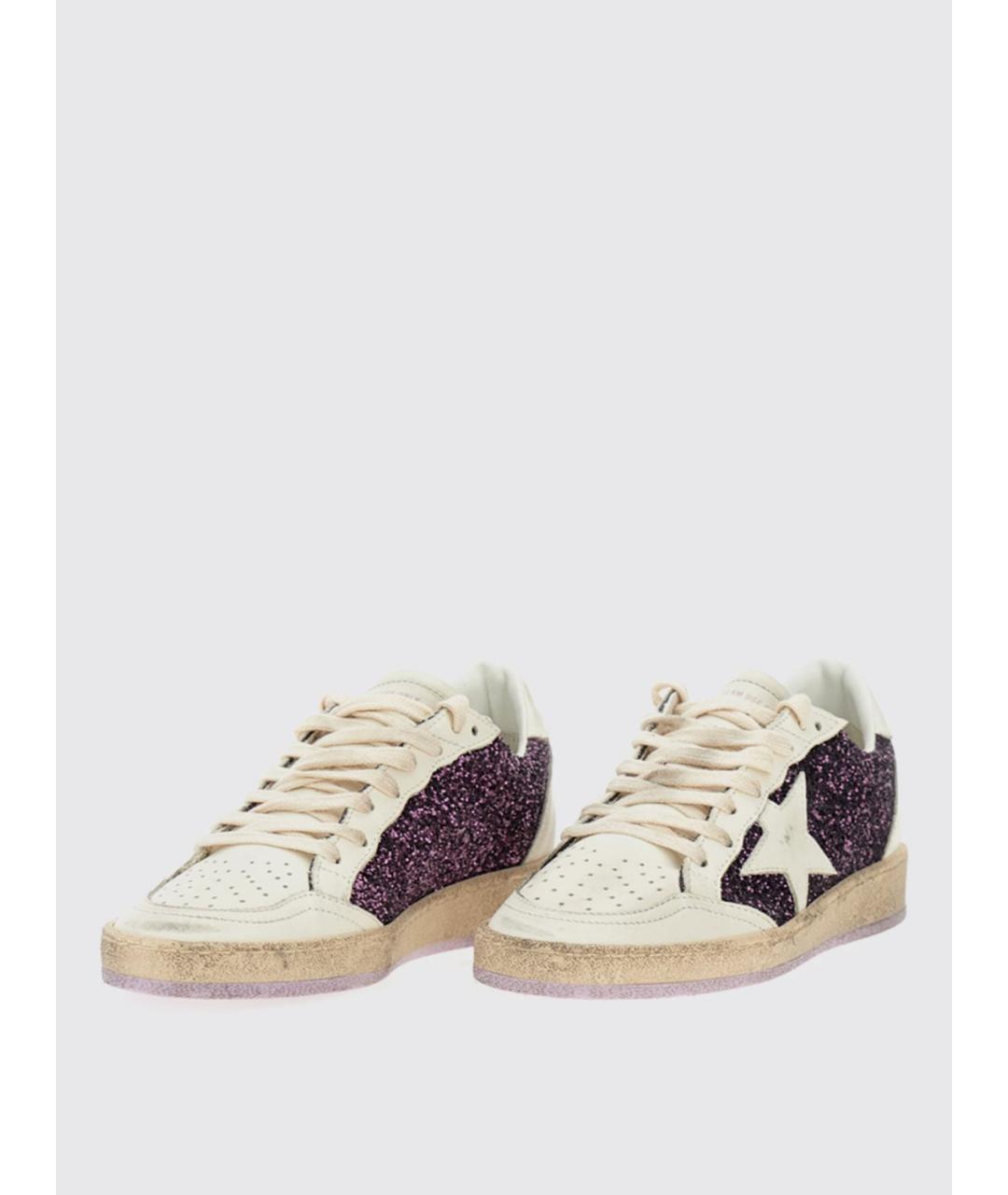 GOLDEN GOOSE DELUXE BRAND Мульти кожаные кеды, фото 2