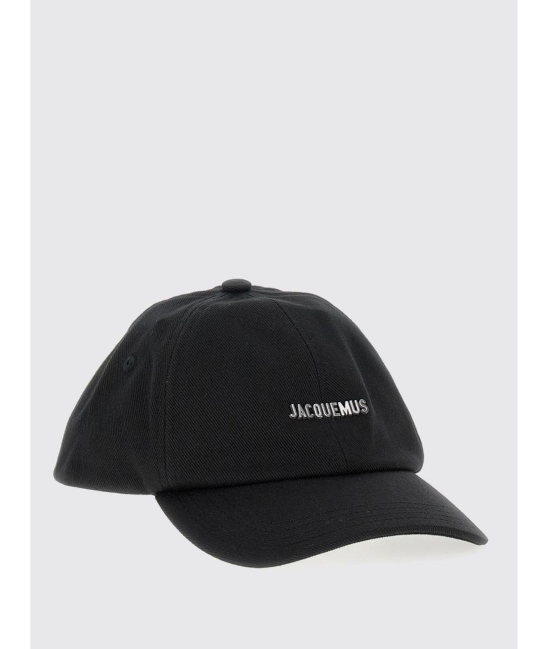 JACQUEMUS Черная хлопковая кепка/бейсболка, фото 3