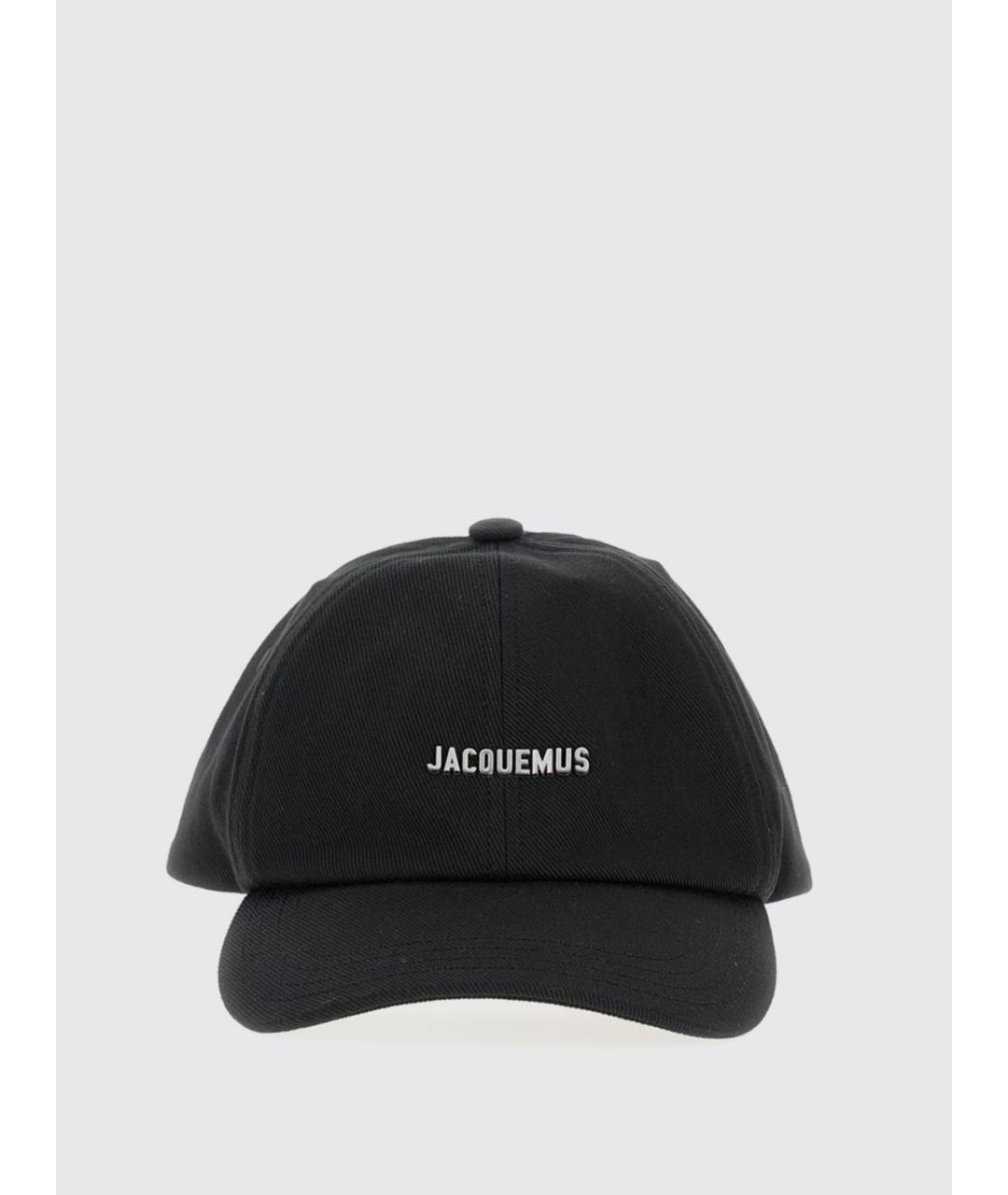 JACQUEMUS Черная хлопковая кепка/бейсболка, фото 2