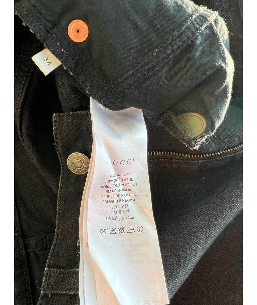 GUCCI Коричневые джинсы, фото 6
