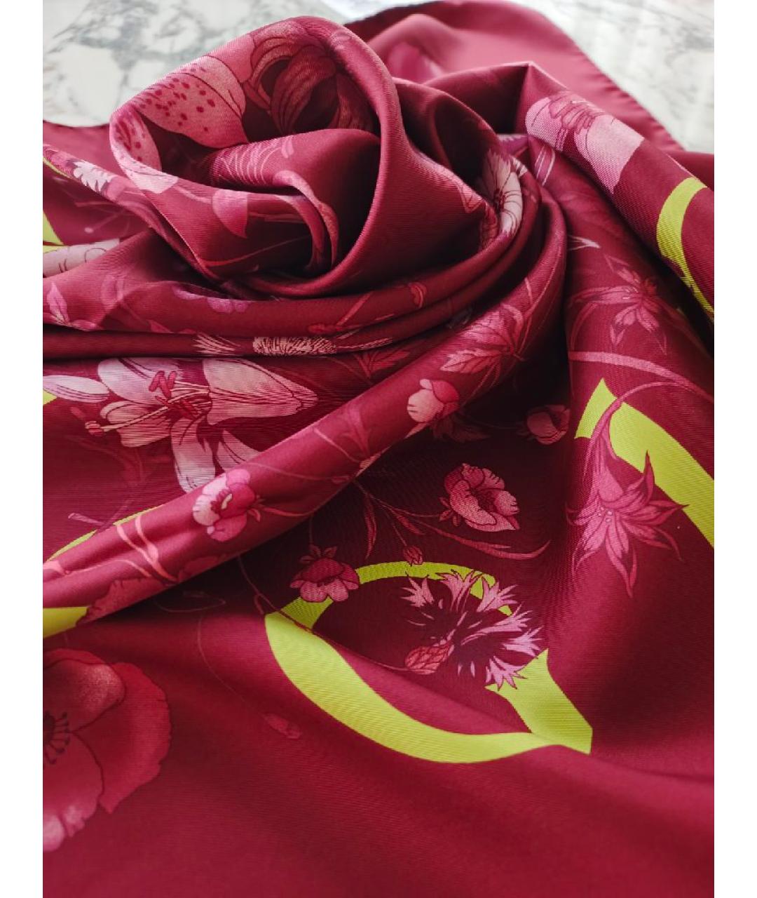 GUCCI Шелковый платок, фото 2