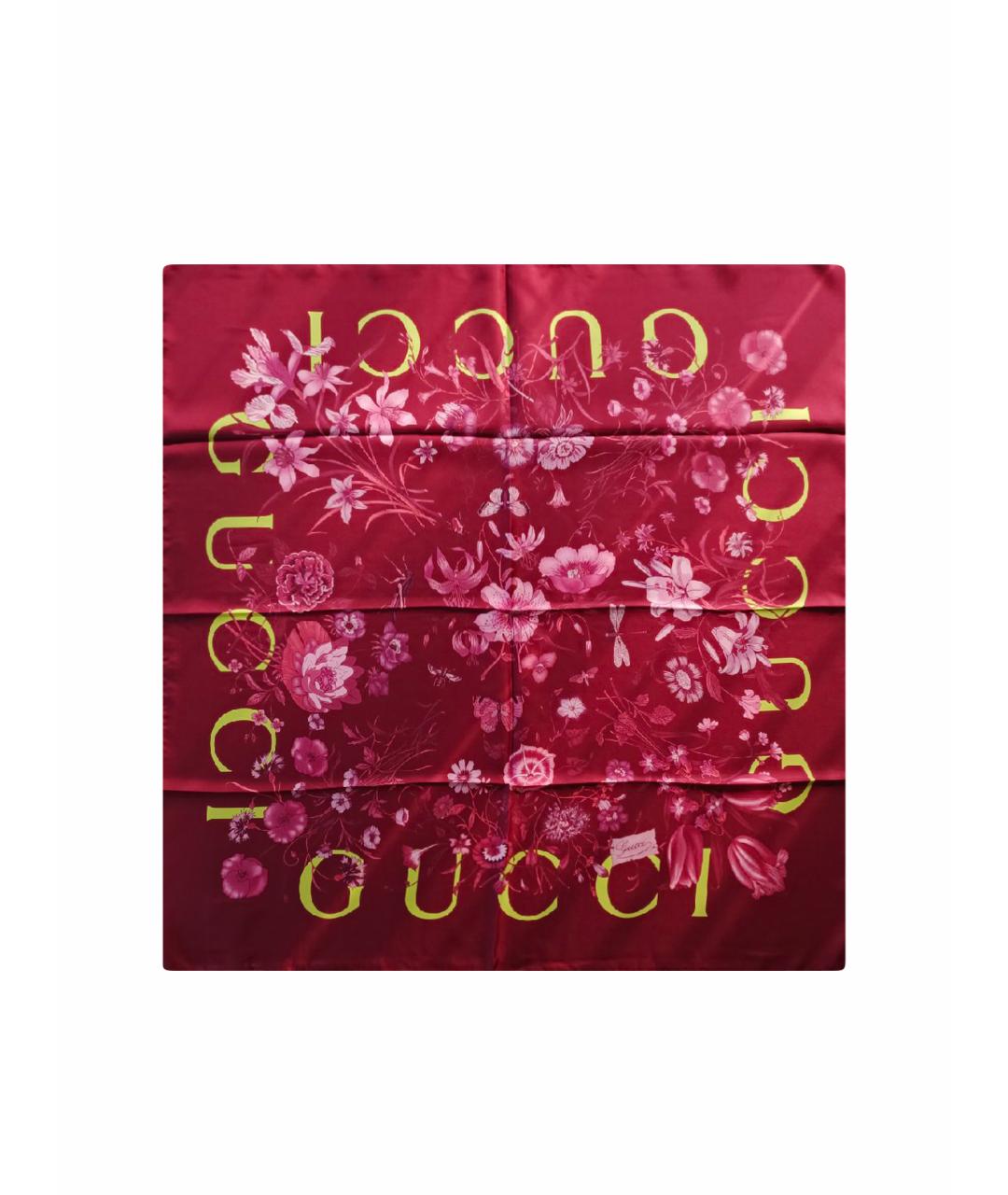 GUCCI Шелковый платок, фото 1