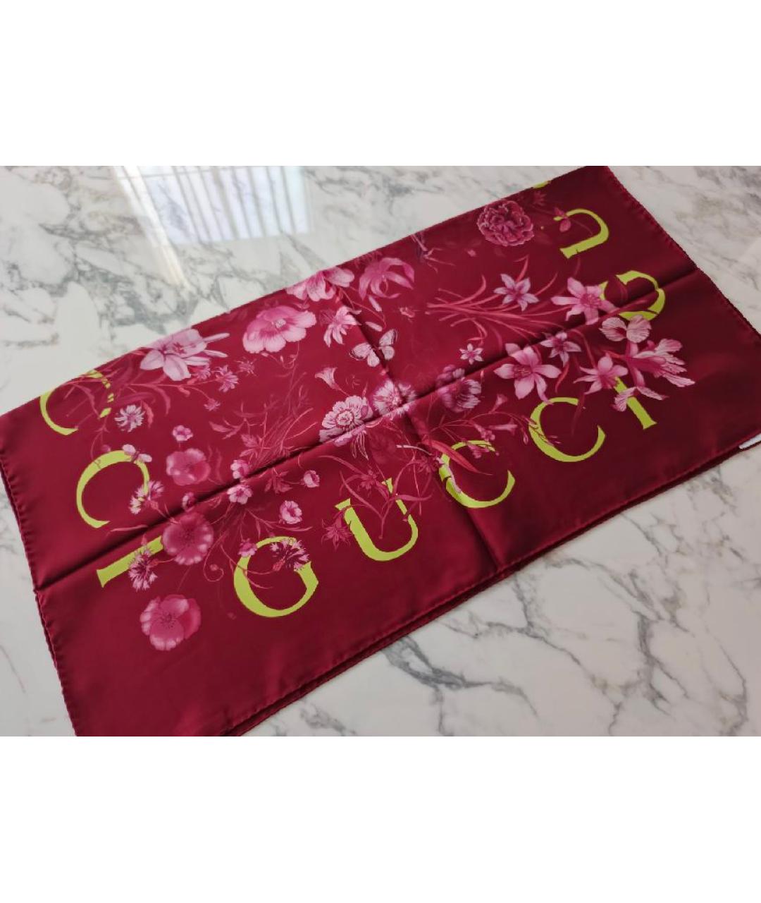 GUCCI Шелковый платок, фото 4