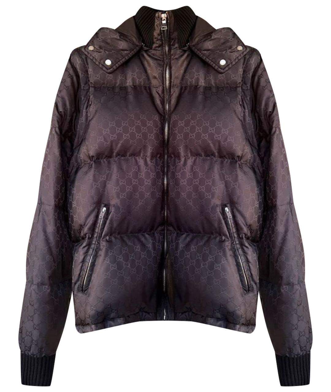 GUCCI Черный пуховик, фото 1