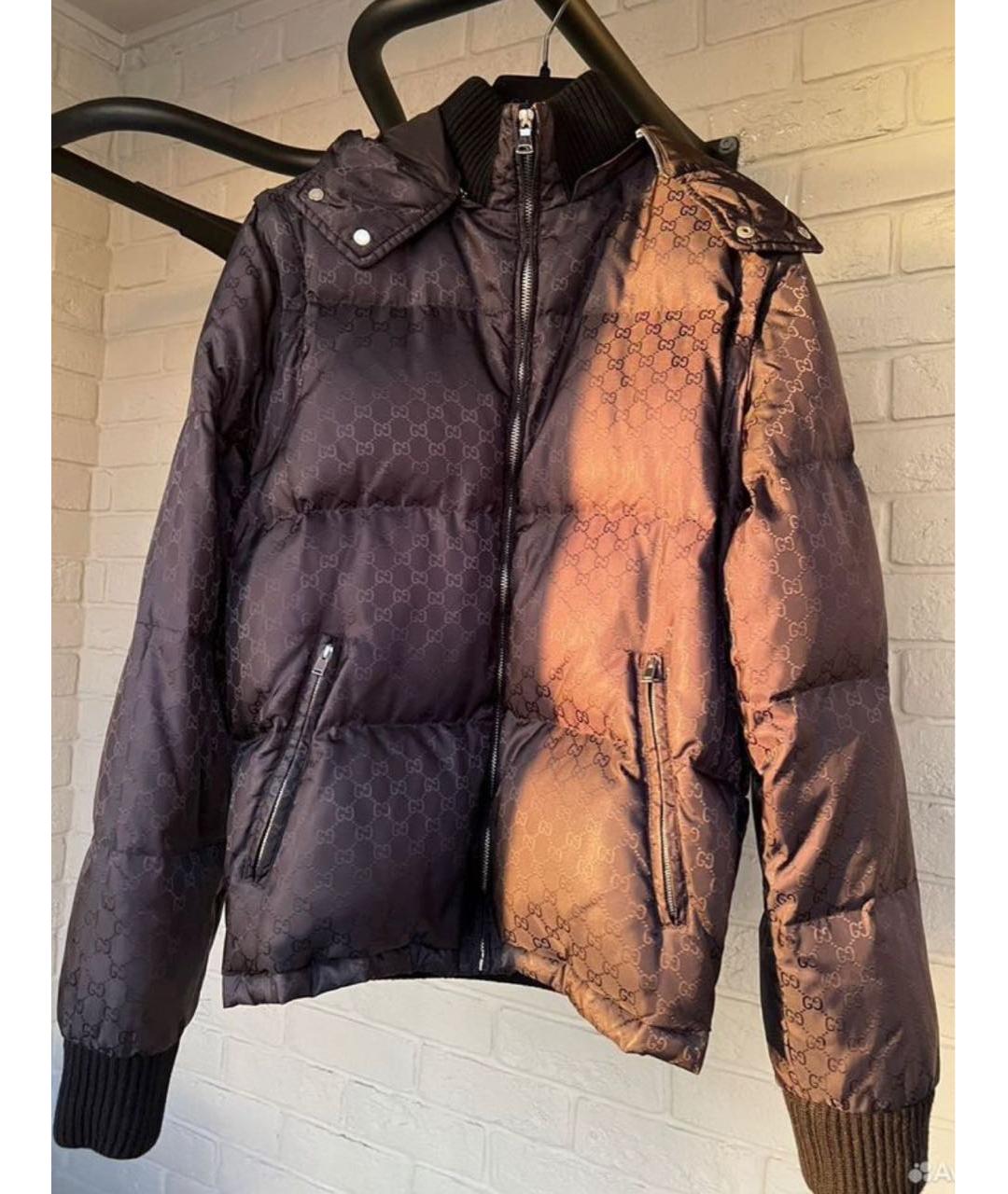 GUCCI Черный пуховик, фото 9