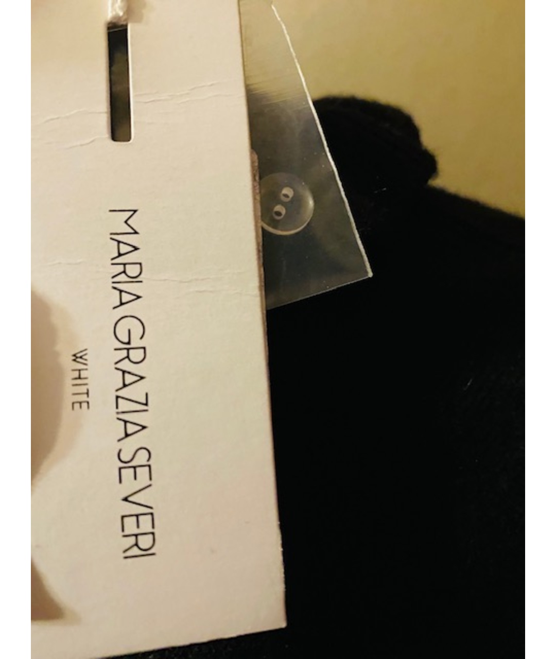 MARIA GRAZIA SEVERI Черный шерстяной джемпер / свитер, фото 3