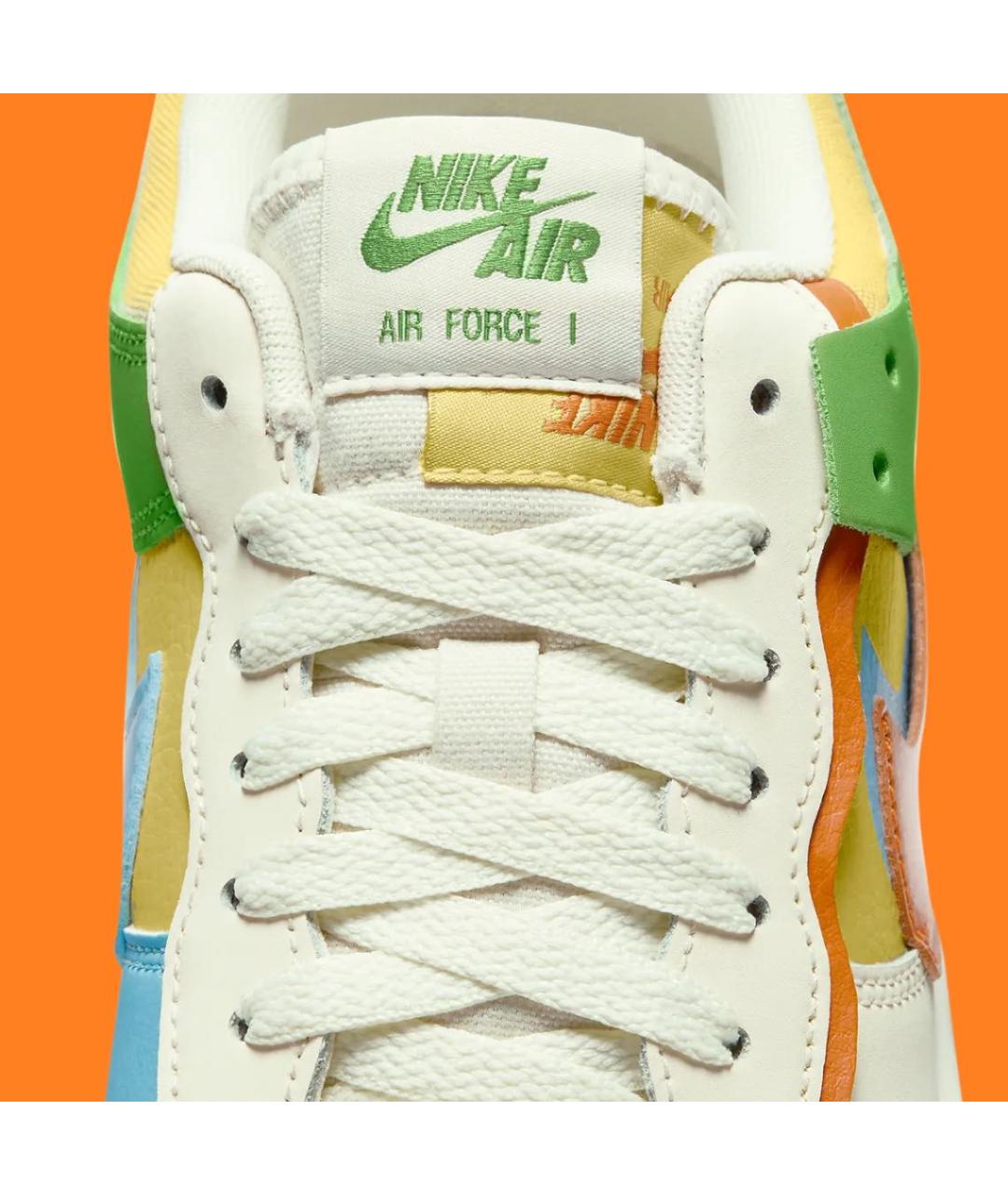 NIKE Мульти кожаные кеды, фото 5